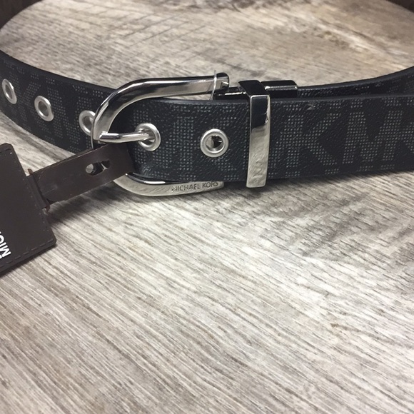 Michael Kors Accessories - Michael kors logo reversible belt nwt